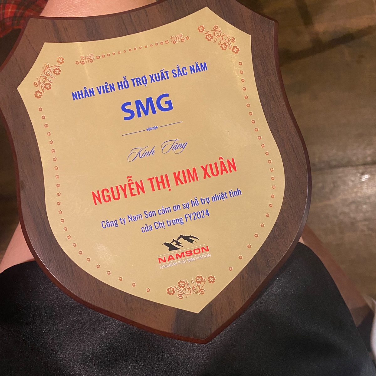 Nhân viên hỗ trợ xuất sắc năm